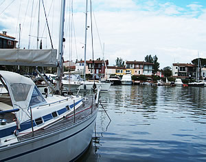 Sailing holiday at Port Grimaud France